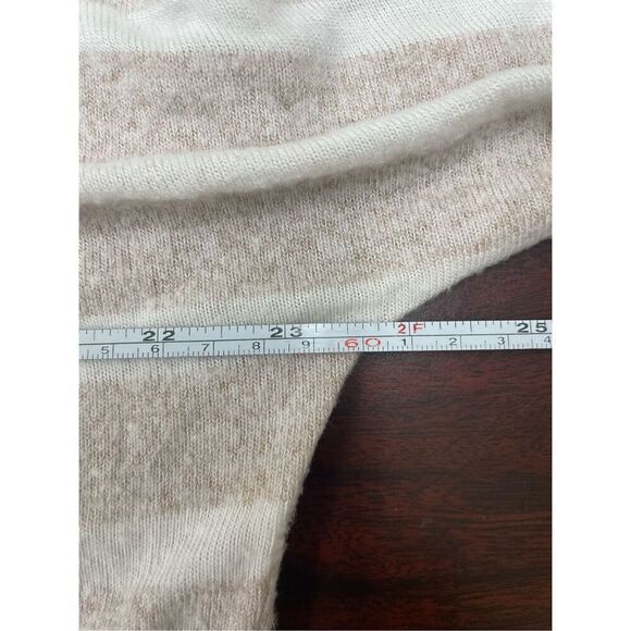 Market & Spruce 3/4 Sleeve Stripe Blouse Size Large - Picture 6 of 6